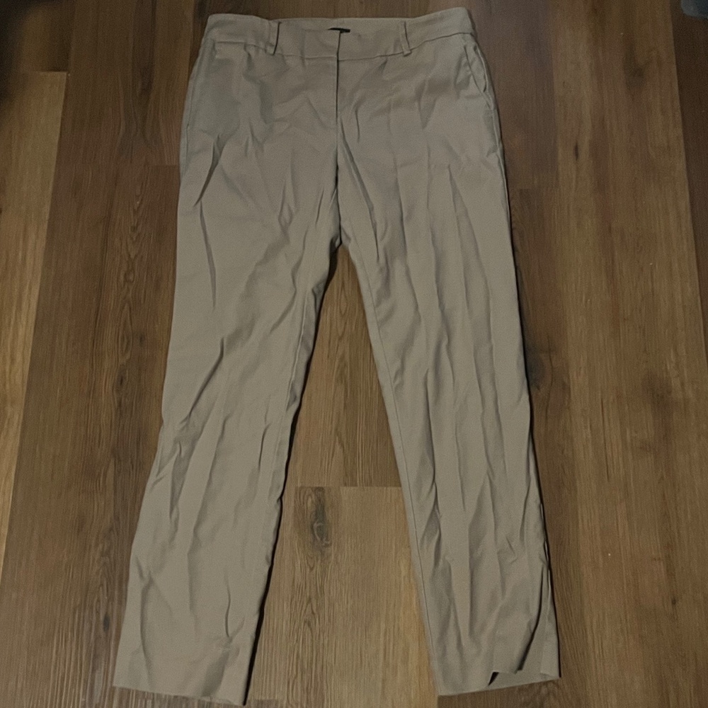 Ann Taylor Tan Dress/Work Pants Size 6